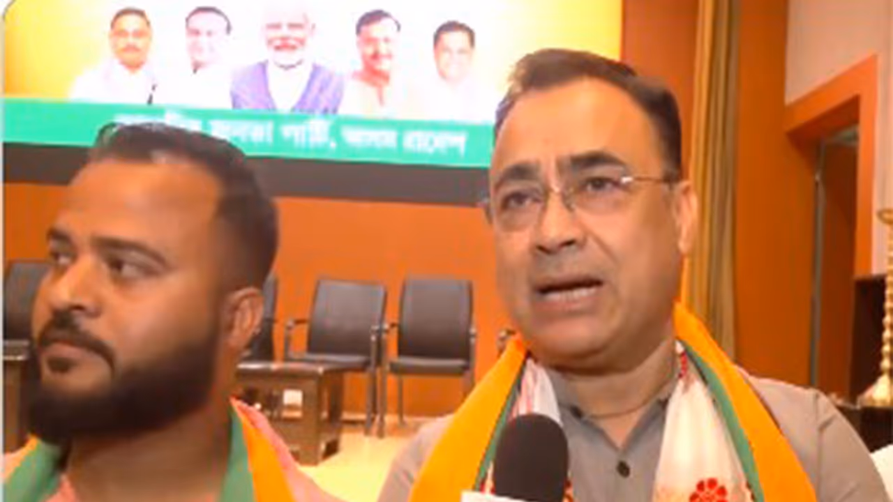 BJP leader Navajyoti Talukdar (Photo/ANI) BJP leader Navajyoti Talukdar (Photo/ANI)