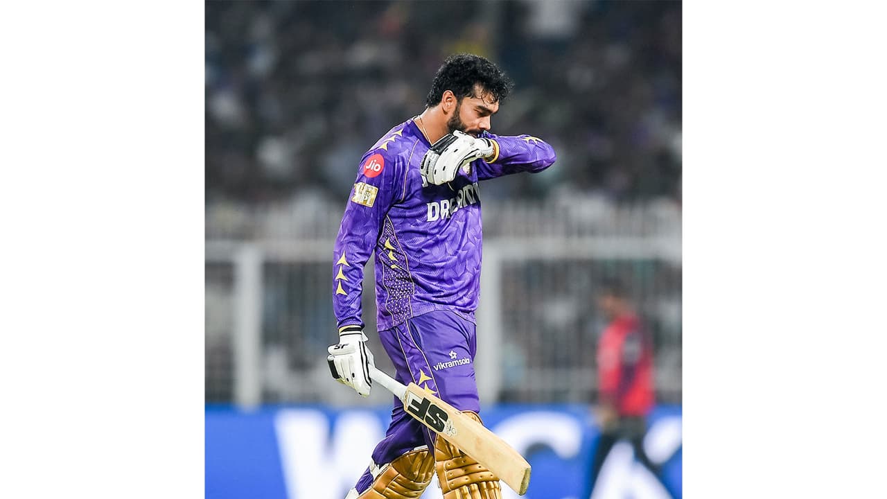 Venkatesh Iyer (Photo: ANI) Venkatesh Iyer (Photo: ANI)