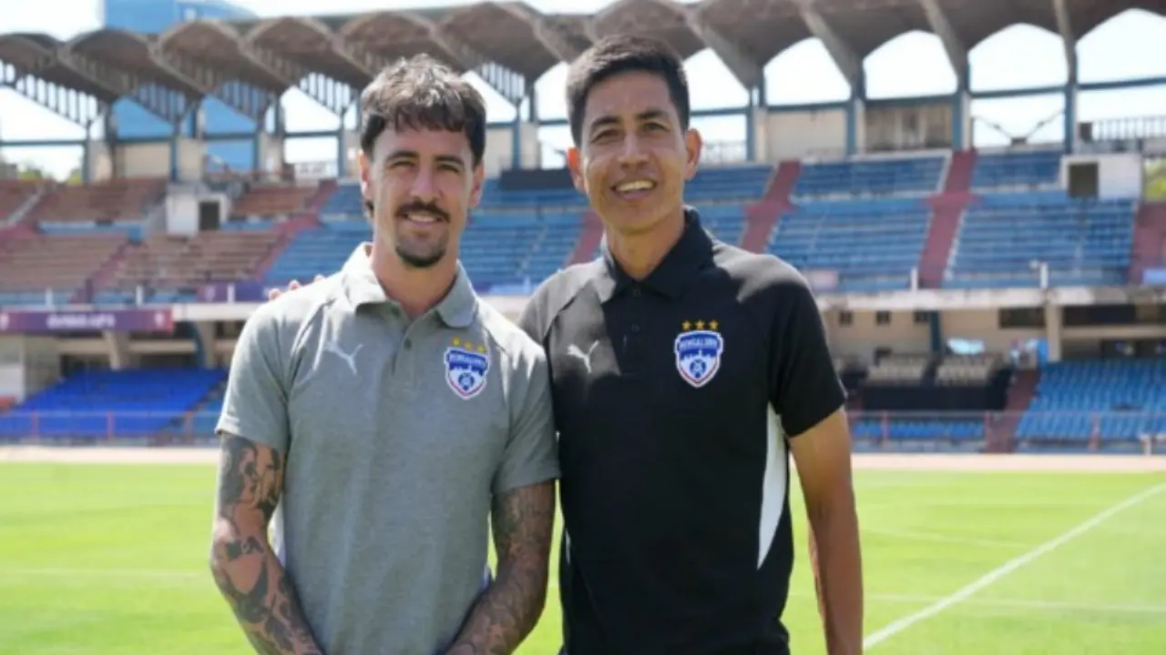 Ryan Williams (L) and Renedy Singh (R) (Photo: Bengaluru FC) Ryan Williams (L) and Renedy Singh (R) (Photo: Bengaluru FC)