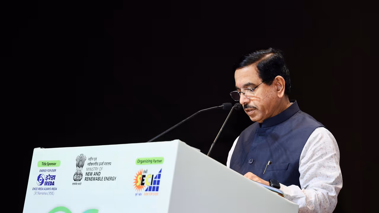 Union Minister for New and Renewable Energy Pralhad Joshi (Photo/X/@JoshiPralhad)