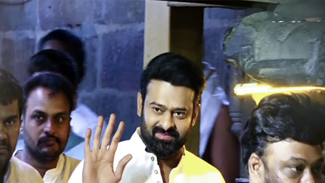 Actor Prabhas (Image source: ANI) Actor Prabhas (Image source: ANI)