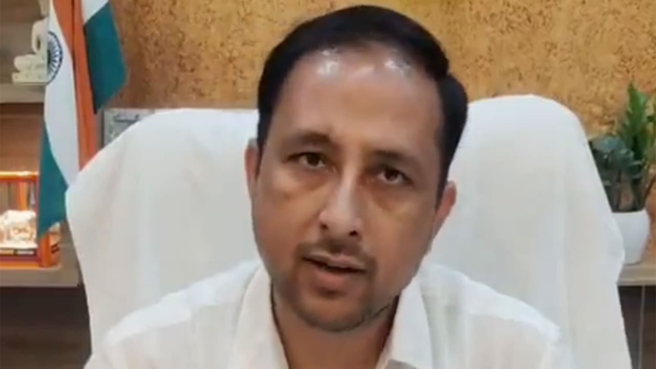 Maharajganj District Magistrate Gaurav Singh Sogarwal (Photo/ANI) Maharajganj District Magistrate Gaurav Singh Sogarwal (Photo/ANI)