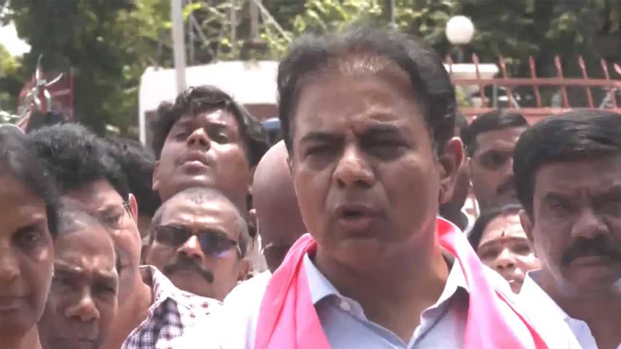 BRS working president KT Rama Rao (Photo/ANI) BRS working president KT Rama Rao (Photo/ANI)