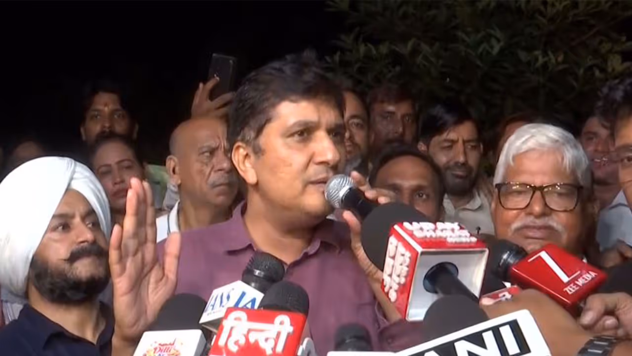 AAP Delhi unit chief Saurabh Bharadwaj (Photo/ANI) AAP Delhi unit chief Saurabh Bharadwaj (Photo/ANI)