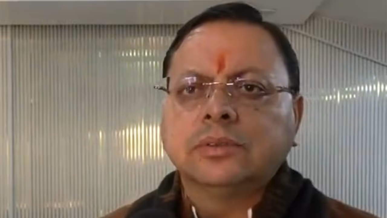  Uttarakhand Chief Minister Pushkar Singh Dhami (Photo/ANI)