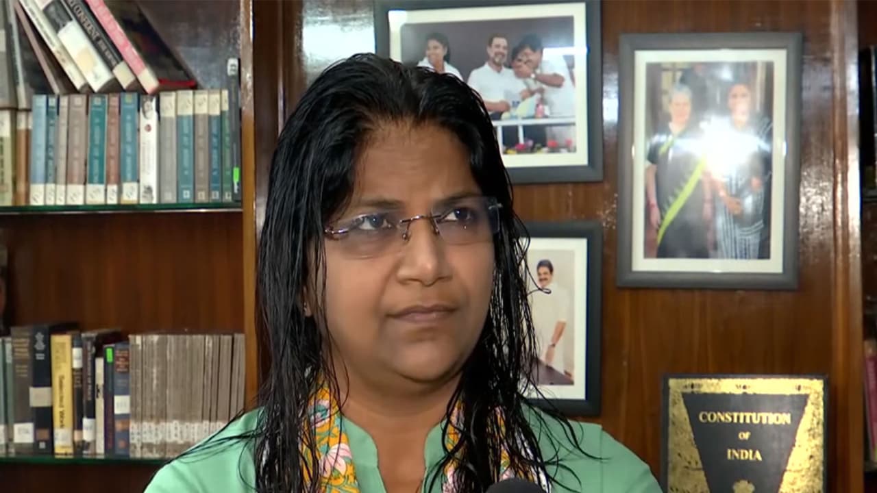 Congress MP Jebi Mather (Photo/ANI) Congress MP Jebi Mather (Photo/ANI)