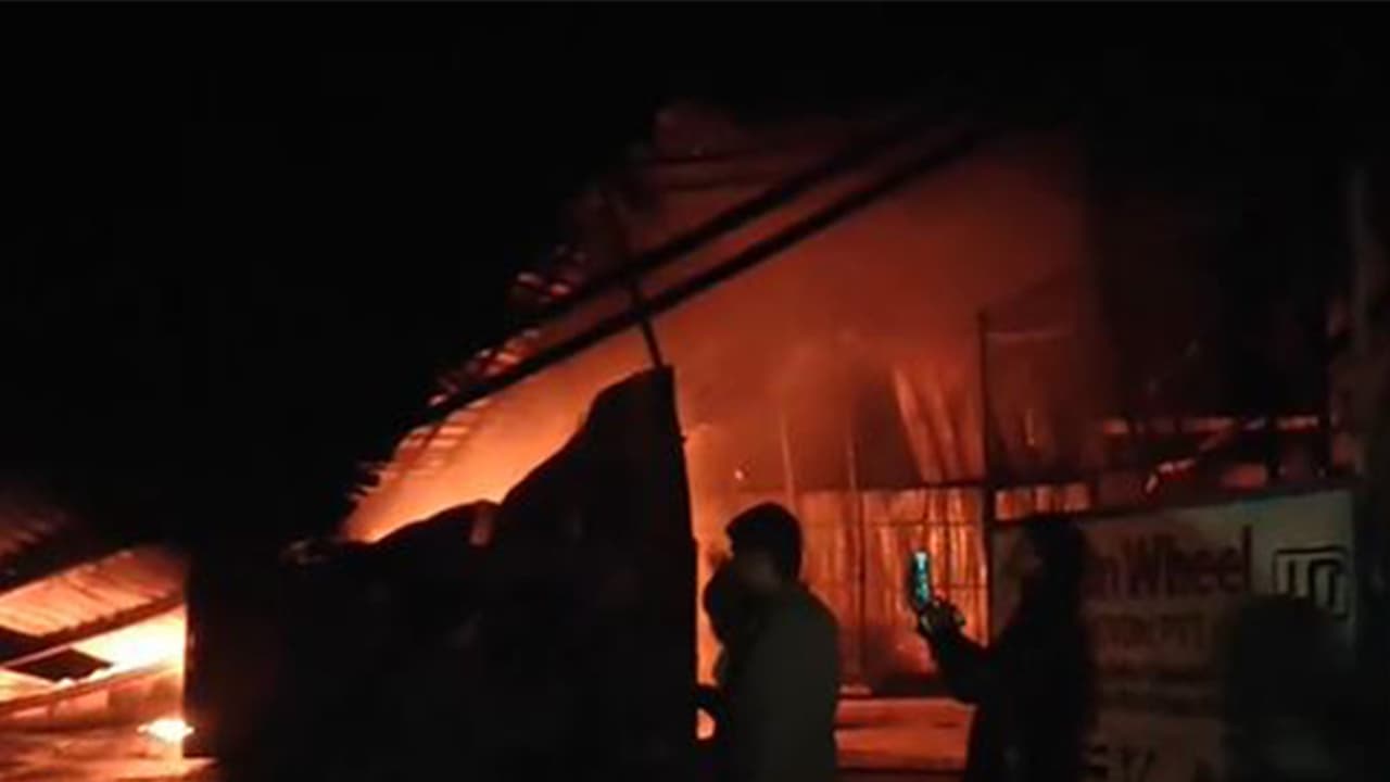 Visuals from the spot (Photo/ANI) Visuals from the spot (Photo/ANI)