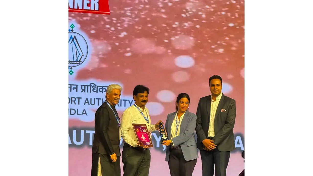 Deendayal Port Authority named Best Non Containerised Port at India Maritime Awards 2026 (Photo/DPA, Kandala) Deendayal Port Authority named Best Non Containerised Port at India Maritime Awards 2026 (Photo/DPA, Kandala)