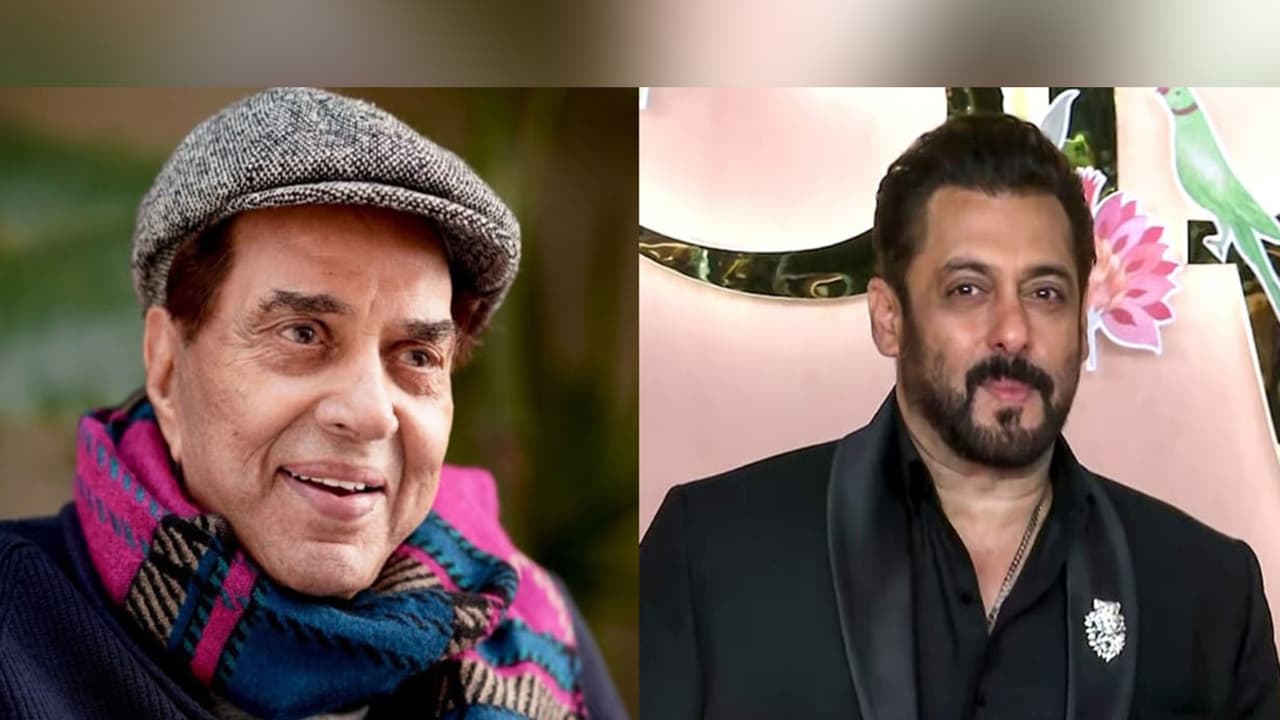 Actor Dharmendra (Photo/instagram/@aapkadharam) Salman Khan (File Photo/ANI) Actor Dharmendra (Photo/instagram/@aapkadharam) Salman Khan (File Photo/ANI)
