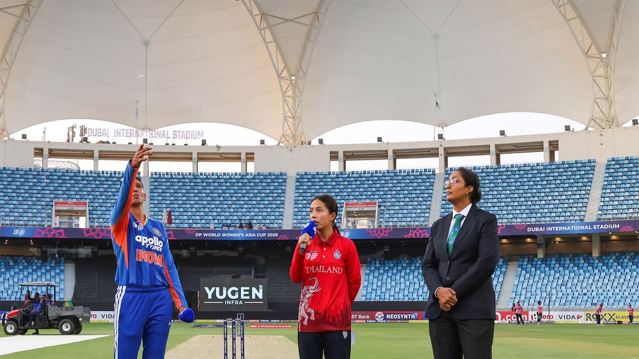 Indian Women cricket team captain Harmanpreet Kaur flipping the coin during the toss (Photo: X/@BCCIWomen) Indian Women cricket team captain Harmanpreet Kaur flipping the coin during the toss (Photo: X/@BCCIWomen)