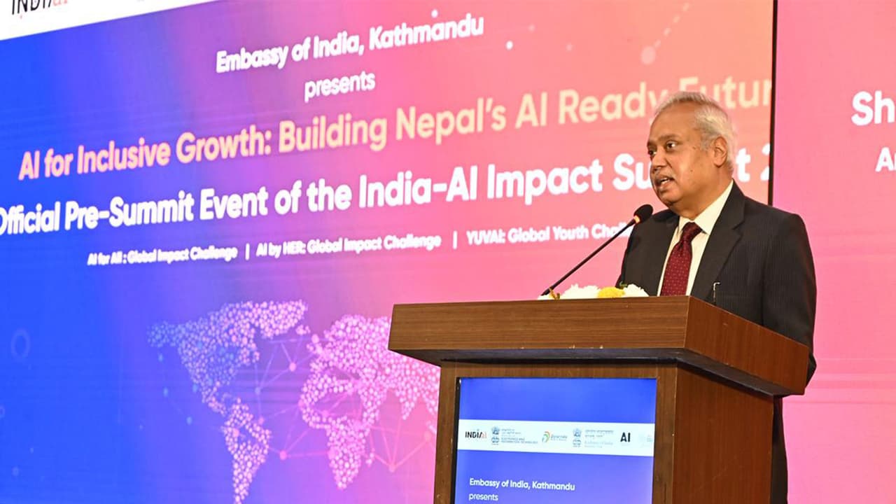 Indian Embassy hosts event, AI for Inclusive Growth: Building Nepal’s AI Ready Future (Photo/ Indian Embassy in Kathmandu)