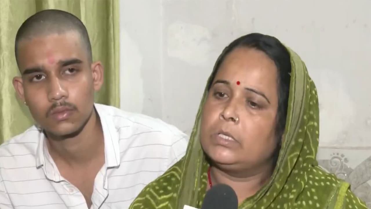 Mother of the vicitm who died in alleged dowry harassment case (Photo/ANI) Mother of the vicitm who died in alleged dowry harassment case (Photo/ANI)