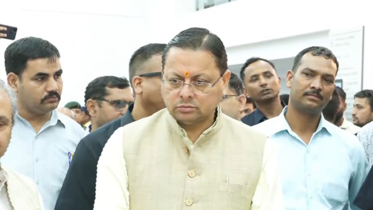Uttarakhand CM Pushkar Singh Dhami (Photo/ANI) Uttarakhand CM Pushkar Singh Dhami (Photo/ANI)