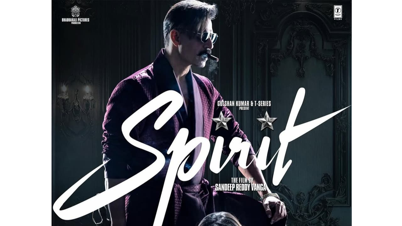 Vivek Oberoi's first look from 'Spirit' (Photo/Instagram@sandeepreddy.vanga) Vivek Oberoi's first look from 'Spirit' (Photo/Instagram@sandeepreddy.vanga)
