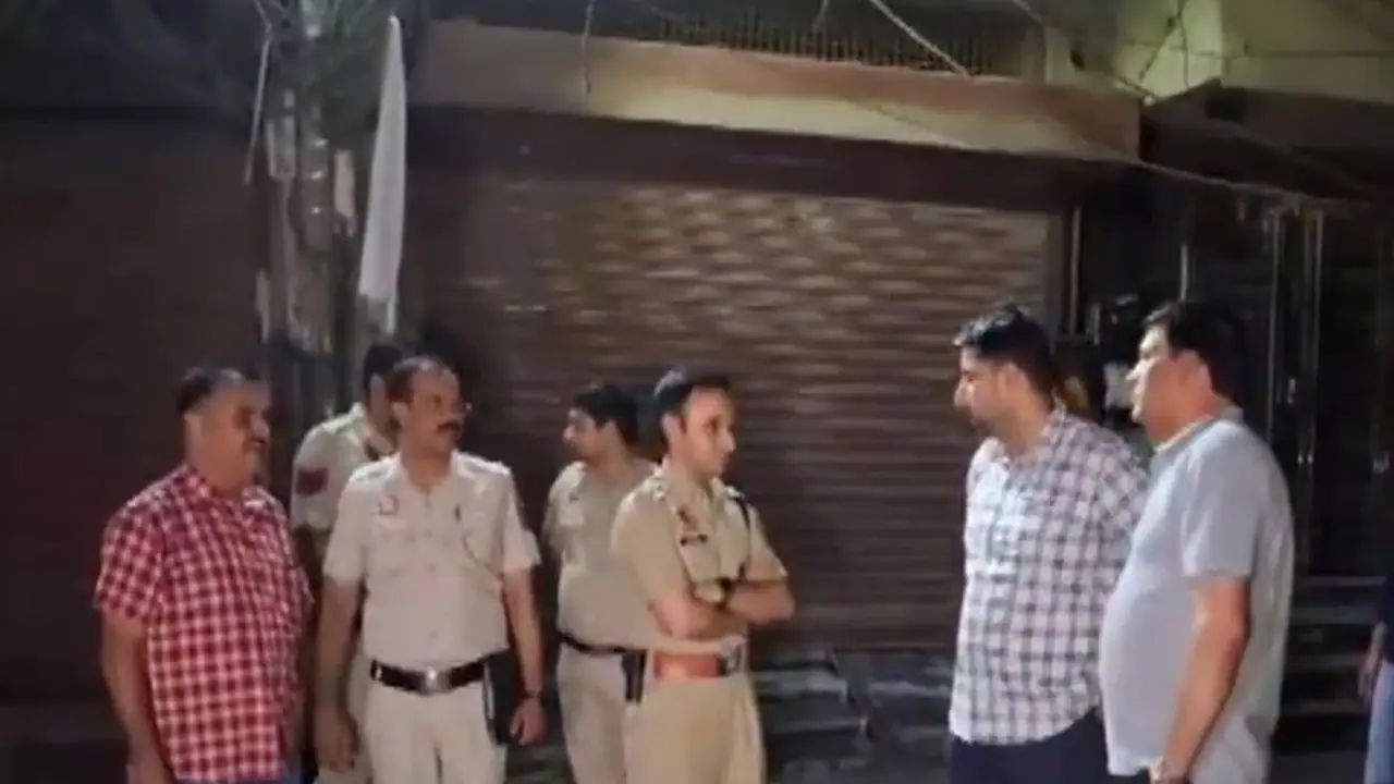 Visual from the spot of the incident (Photo/ANI) Visual from the spot of the incident (Photo/ANI)
