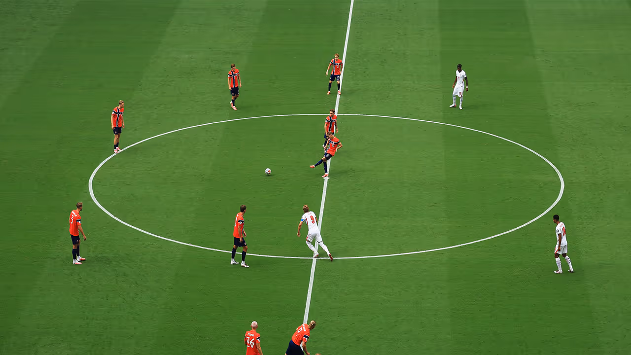 England and Norway players in action (Photo: X@England) England and Norway players in action (Photo: X@England)