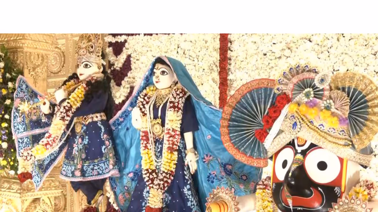 Visuals of Janmashtami celebrations (Photo/ANI) Visuals of Janmashtami celebrations (Photo/ANI)