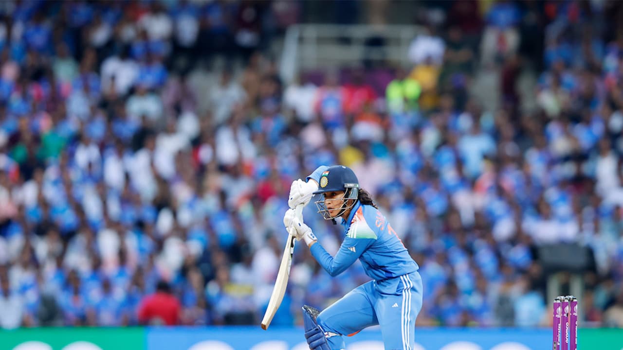 Smriti Mandhana. (Photo: @BCCI Women X)