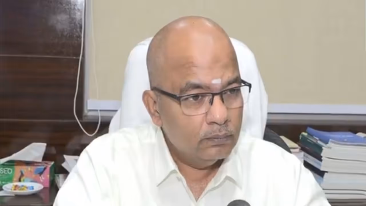 Chief Electoral Officer, Odisha, S Gopalan (Photo/ANI) Chief Electoral Officer, Odisha, S Gopalan (Photo/ANI)