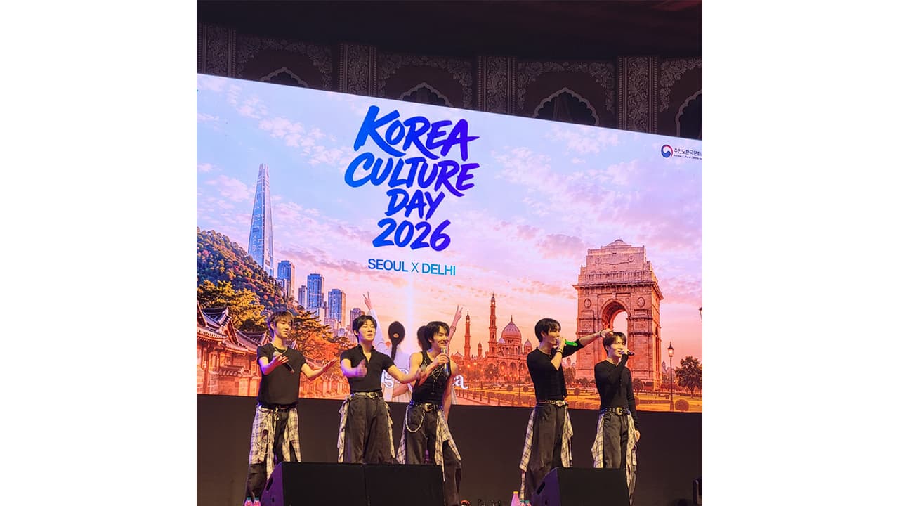 Korean Cultural Centre India organised ‘Korea Culture Day 2026’ (Photo/ANI) Korean Cultural Centre India organised ‘Korea Culture Day 2026’ (Photo/ANI)