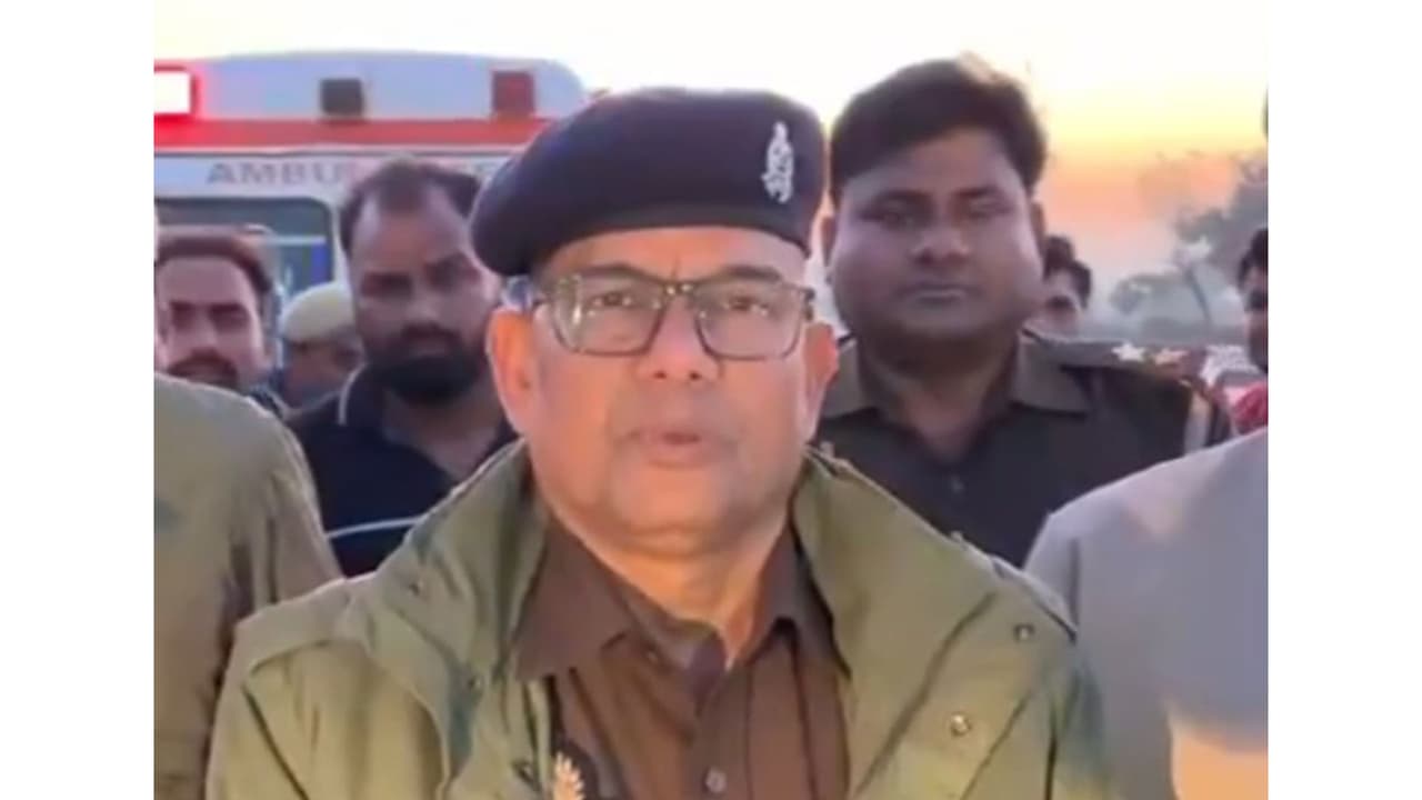 Additional Superintendent of Police Ramanand Kushwaha (Photo: Hathras Police) Additional Superintendent of Police Ramanand Kushwaha (Photo: Hathras Police)