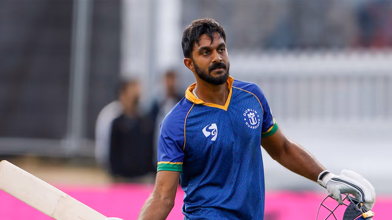 Dublin Guardians batter Vijay Shankar (Photo: ETPL) Dublin Guardians batter Vijay Shankar (Photo: ETPL)