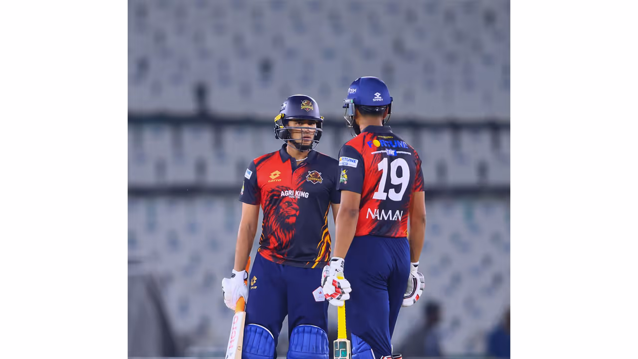 Abhishek Sharma and Naman Dhir. (Photo: Amritsar Soormas) Abhishek Sharma and Naman Dhir. (Photo: Amritsar Soormas)