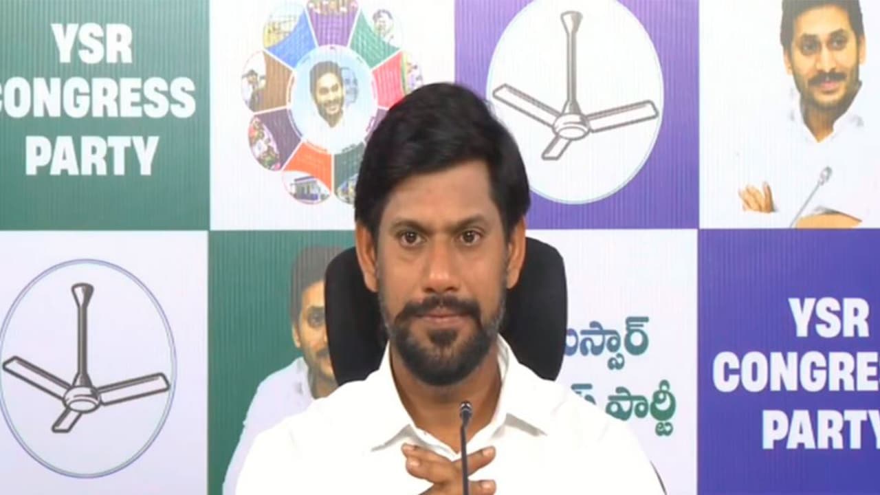 YSRCP spokesperson Veera Sekhar Reddy (Photo/X@YSRCParty) YSRCP spokesperson Veera Sekhar Reddy (Photo/X@YSRCParty)