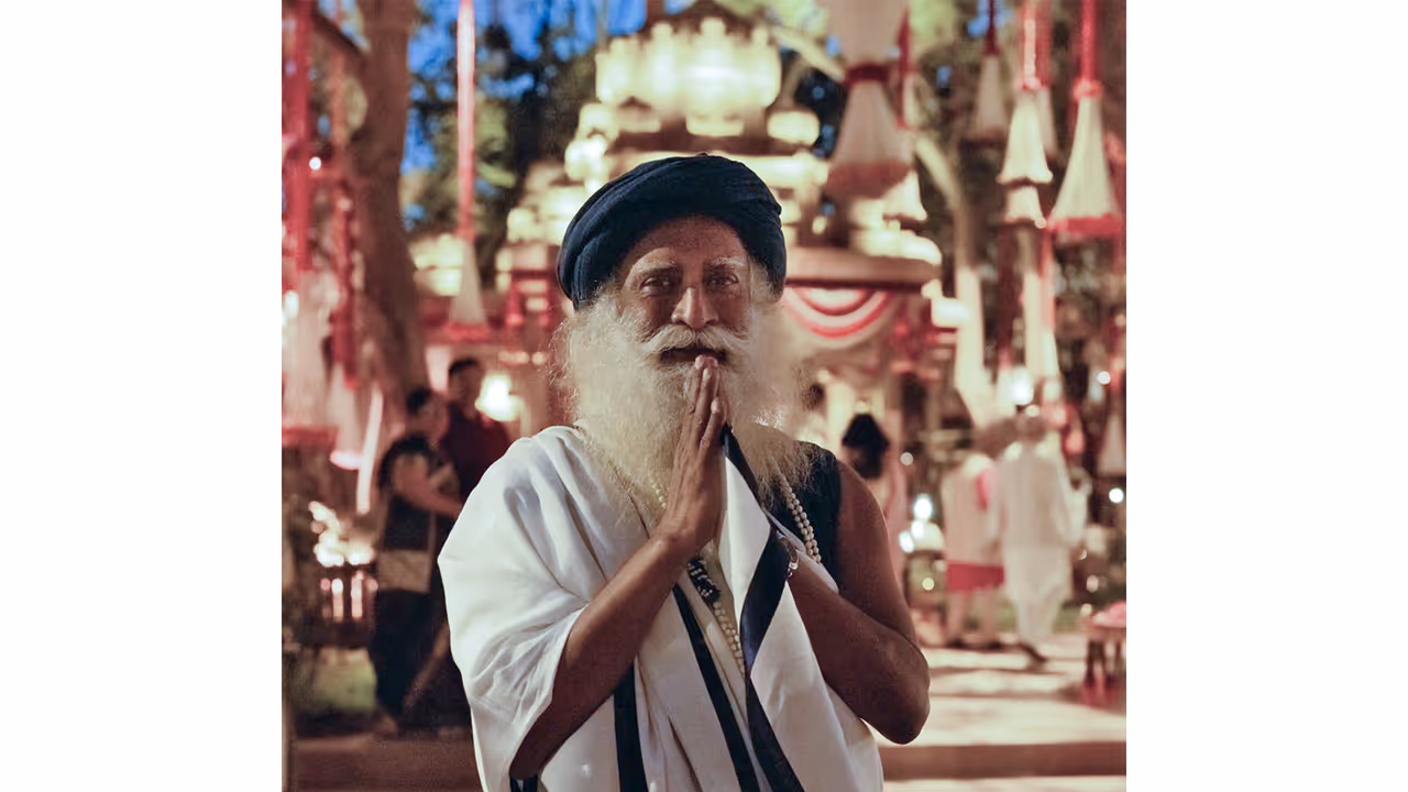 Spiritual guru Sadhguru Jaggi Vasudev (File Photo/ANI) Spiritual guru Sadhguru Jaggi Vasudev (File Photo/ANI)