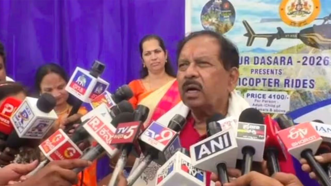 Karnataka Deputy Chief Minister G Parameshwara (Photo/ANI) Karnataka Deputy Chief Minister G Parameshwara (Photo/ANI)