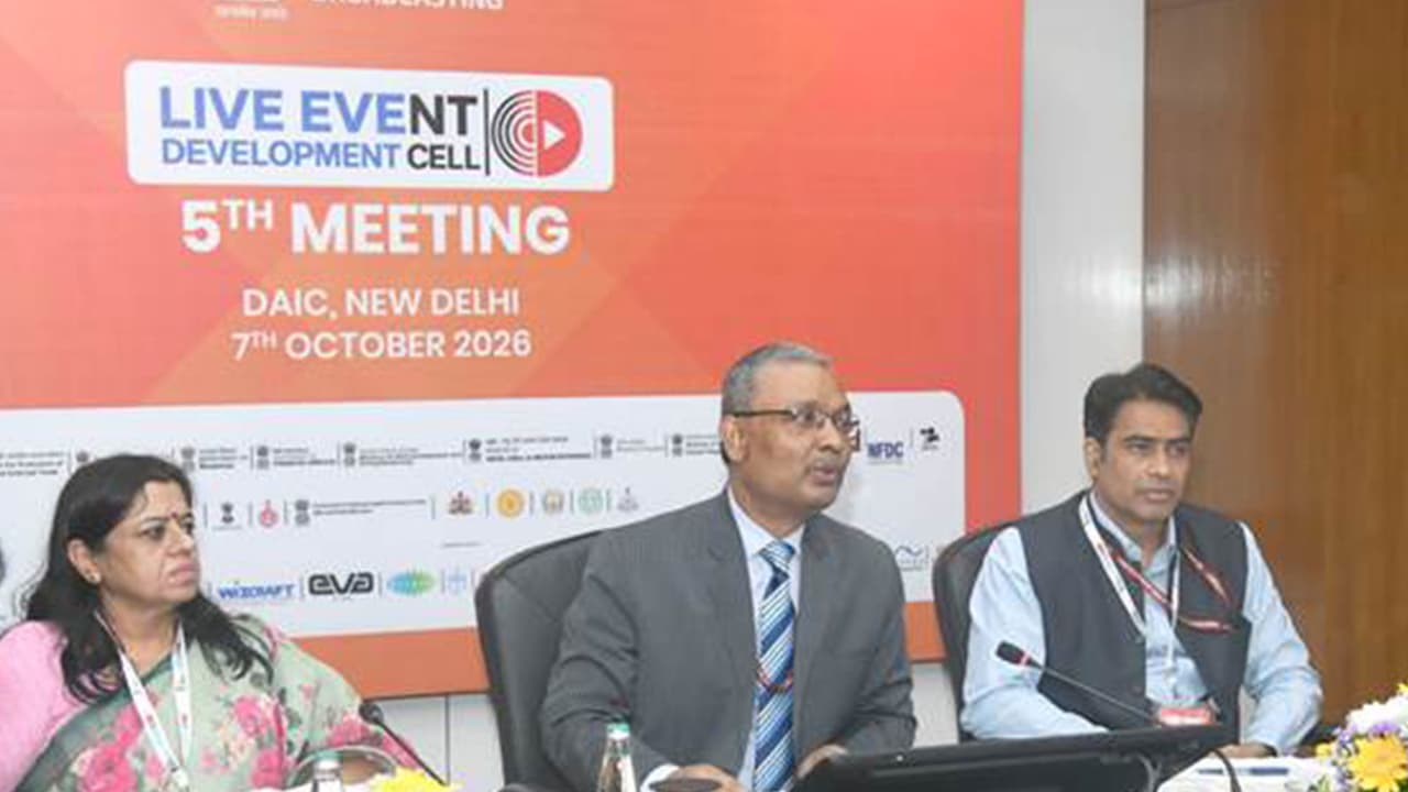 Live Events Development Cell (LEDC) meeting (Photo/PIB) Live Events Development Cell (LEDC) meeting (Photo/PIB)