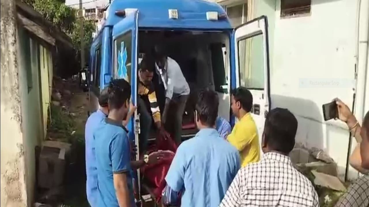 Three nursing students killed after a bus carrying students overturned (Photo/ANI) Three nursing students killed after a bus carrying students overturned (Photo/ANI)