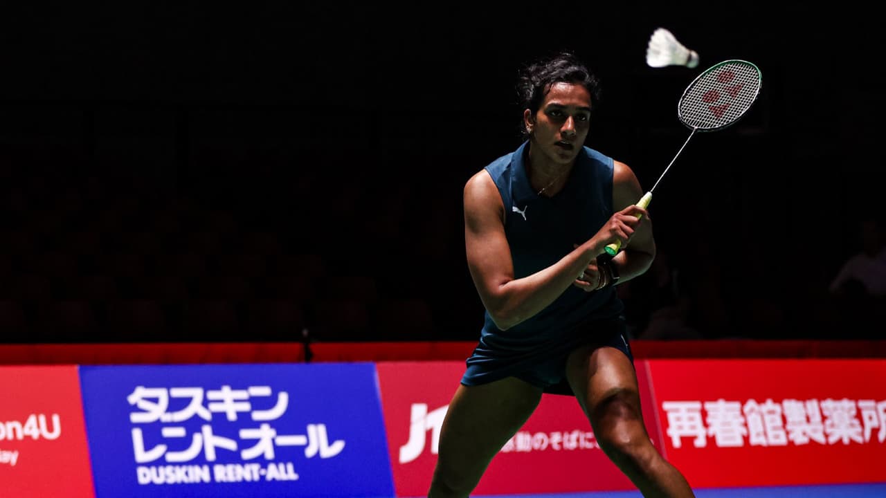 PV Sindhu in action (Photo: BAI) PV Sindhu in action (Photo: BAI)