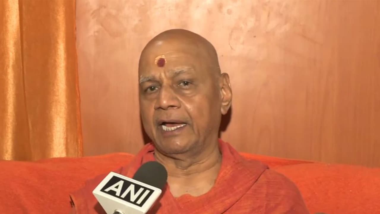 Shri Ram Janmabhoomi Teerth Kshetra Treasurer Govind Dev Giri Maharaj (Photo/ANI) Shri Ram Janmabhoomi Teerth Kshetra Treasurer Govind Dev Giri Maharaj (Photo/ANI)