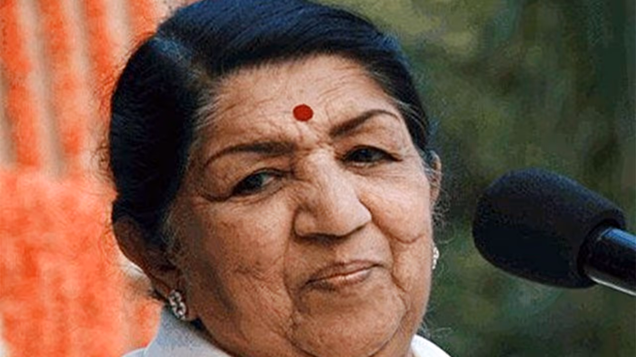 Late singer Lata Mangeshkar (Image source: ANI) Late singer Lata Mangeshkar (Image source: ANI)