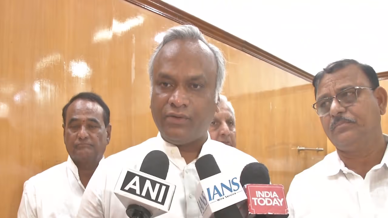 Karnataka Minister Priyank Kharge (Photo/ANI) Karnataka Minister Priyank Kharge (Photo/ANI)