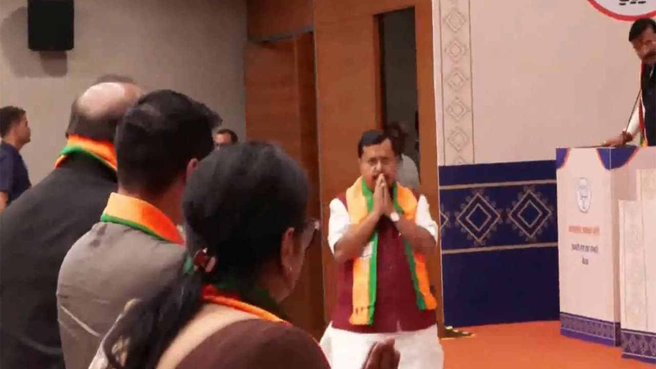 BJP National President Nitin Nabin arrives at the BJP headquarters to chair a meeting of state in charges and co in charges.(Photo/ ANI) BJP National President Nitin Nabin arrives at the BJP headquarters to chair a meeting of state in charges and co in charges.(Photo/ ANI)
