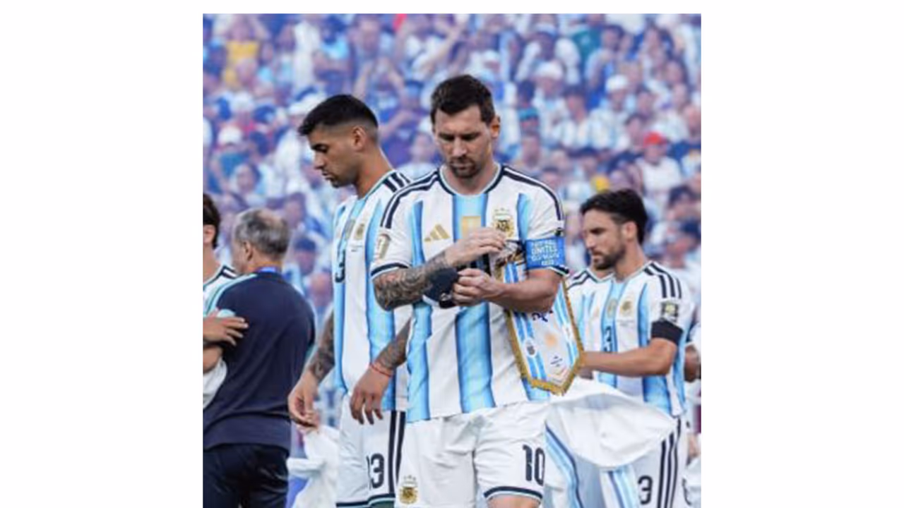 Argentina captain Lionel Messi with his teammates. (Photo: Instagram/ Leo Messi) Argentina captain Lionel Messi with his teammates. (Photo: Instagram/ Leo Messi)