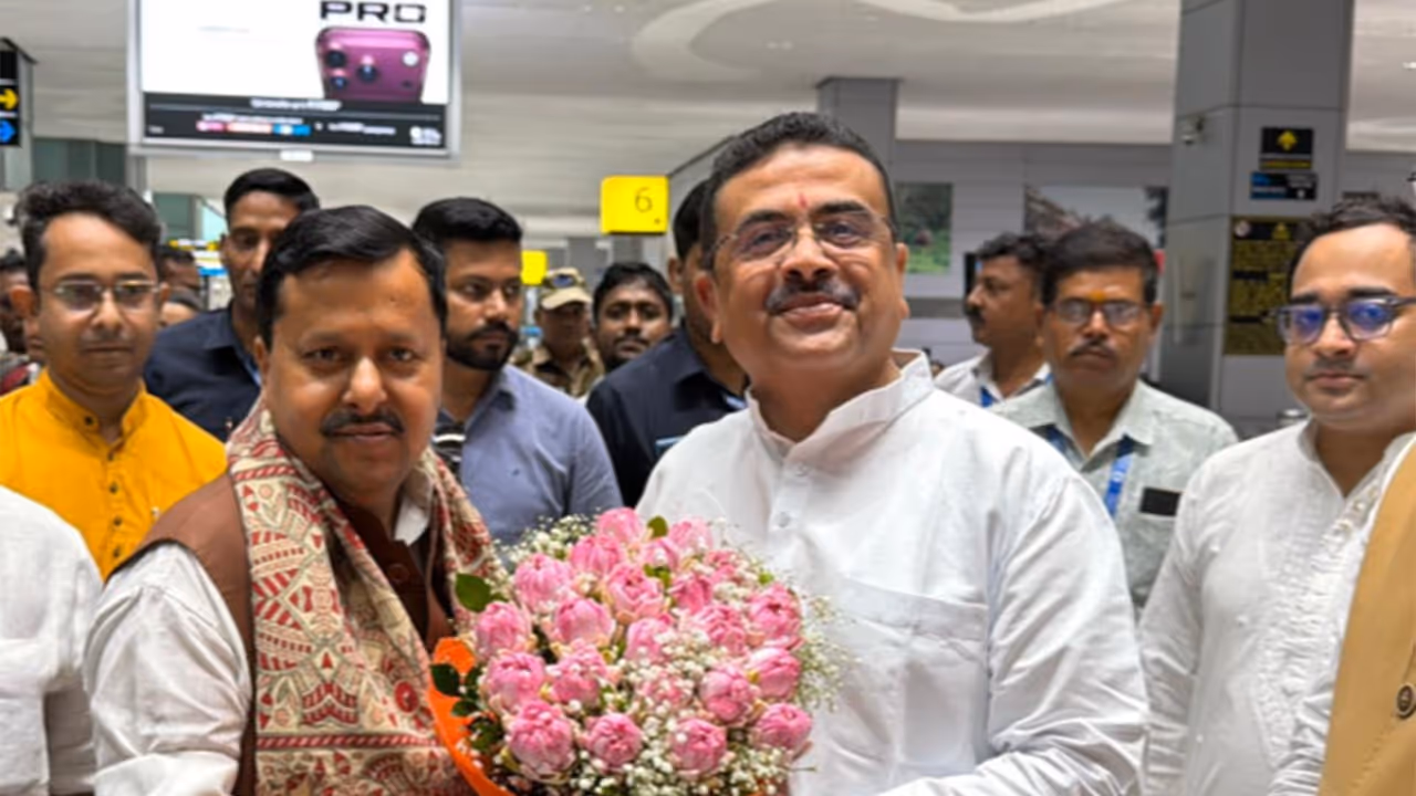 West Bengal Chief Minister Suvendu Adhikari and BJP National President Nitin Nabin (Photo/ANI) West Bengal Chief Minister Suvendu Adhikari and BJP National President Nitin Nabin (Photo/ANI)