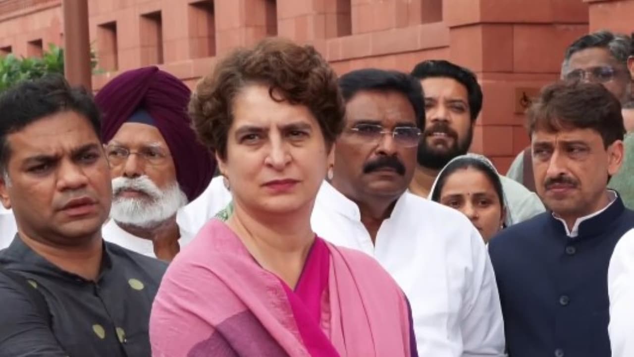 Congress leader Priyanka Gandhi Vadra (Photo/ANI) Congress leader Priyanka Gandhi Vadra (Photo/ANI)