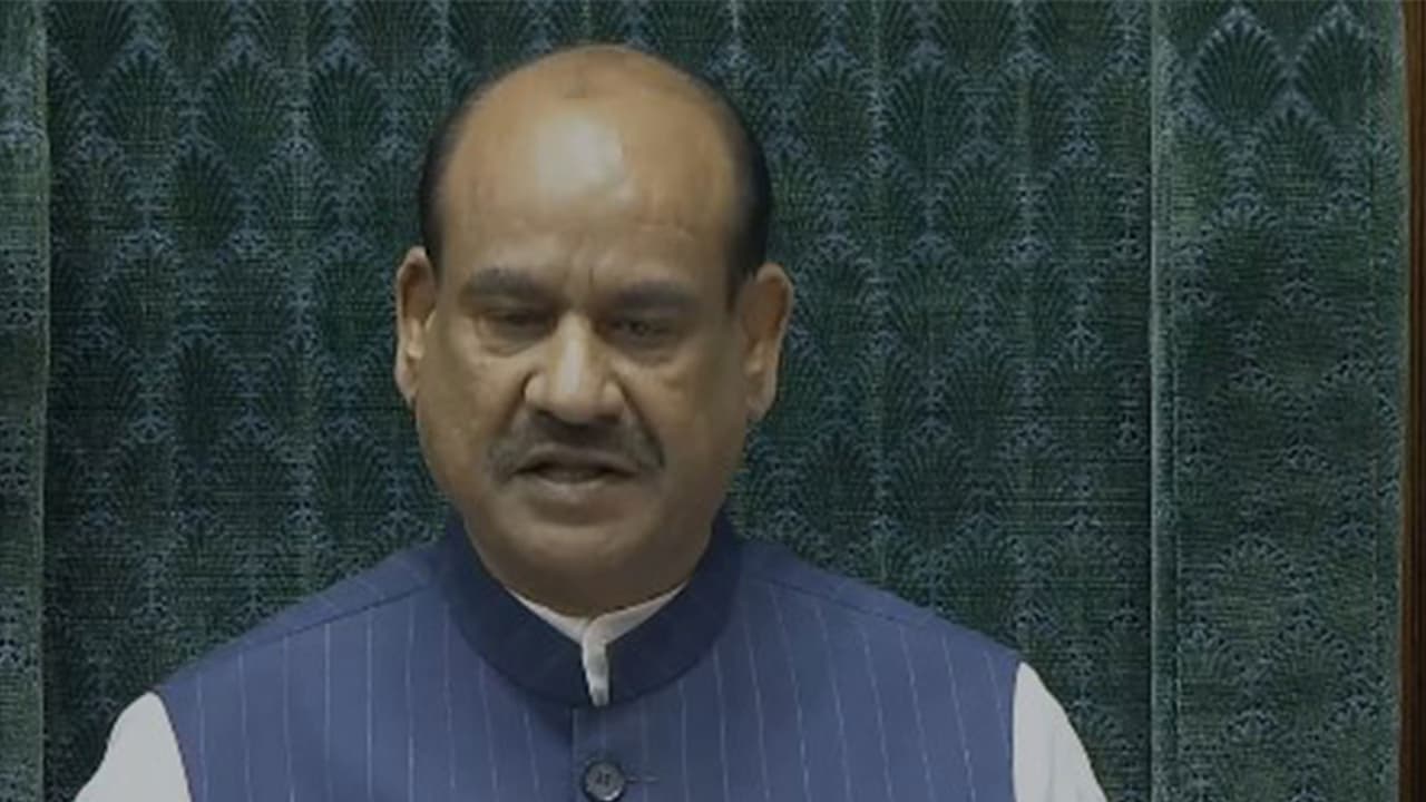 Lok Sabha Speaker Om Birla (Photo/ANI) Lok Sabha Speaker Om Birla (Photo/ANI)