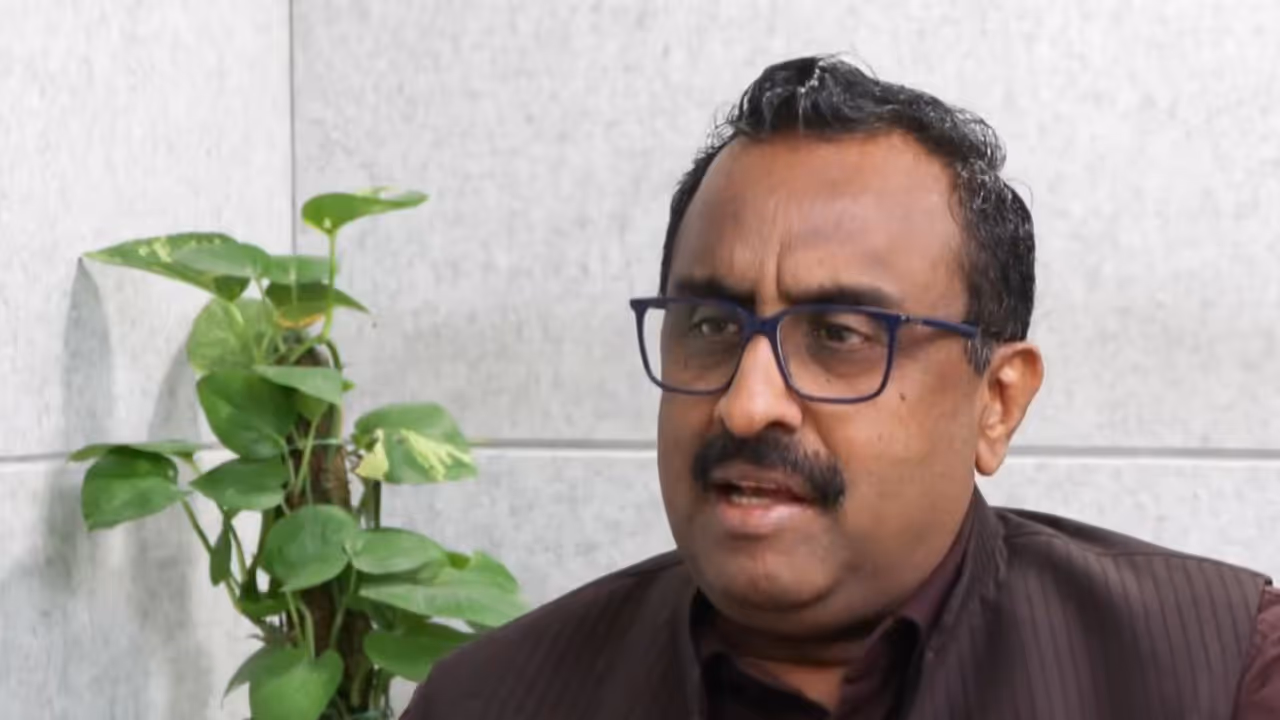 Senior RSS leader Ram Madhav (Photo/ANI)