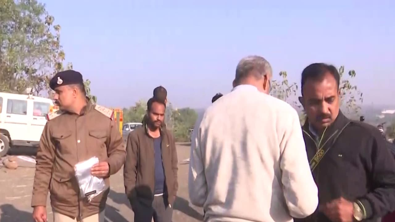 FSL team is collecting evidence from the encounter site (Photo/ANI) FSL team is collecting evidence from the encounter site (Photo/ANI)