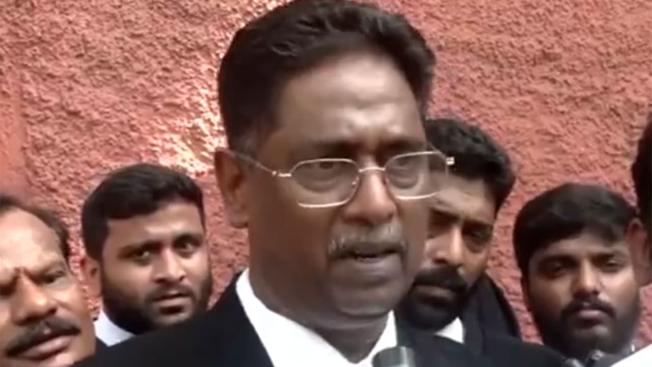 DMK leader and senior advocate NR Elango (Photo/ANI) DMK leader and senior advocate NR Elango (Photo/ANI)