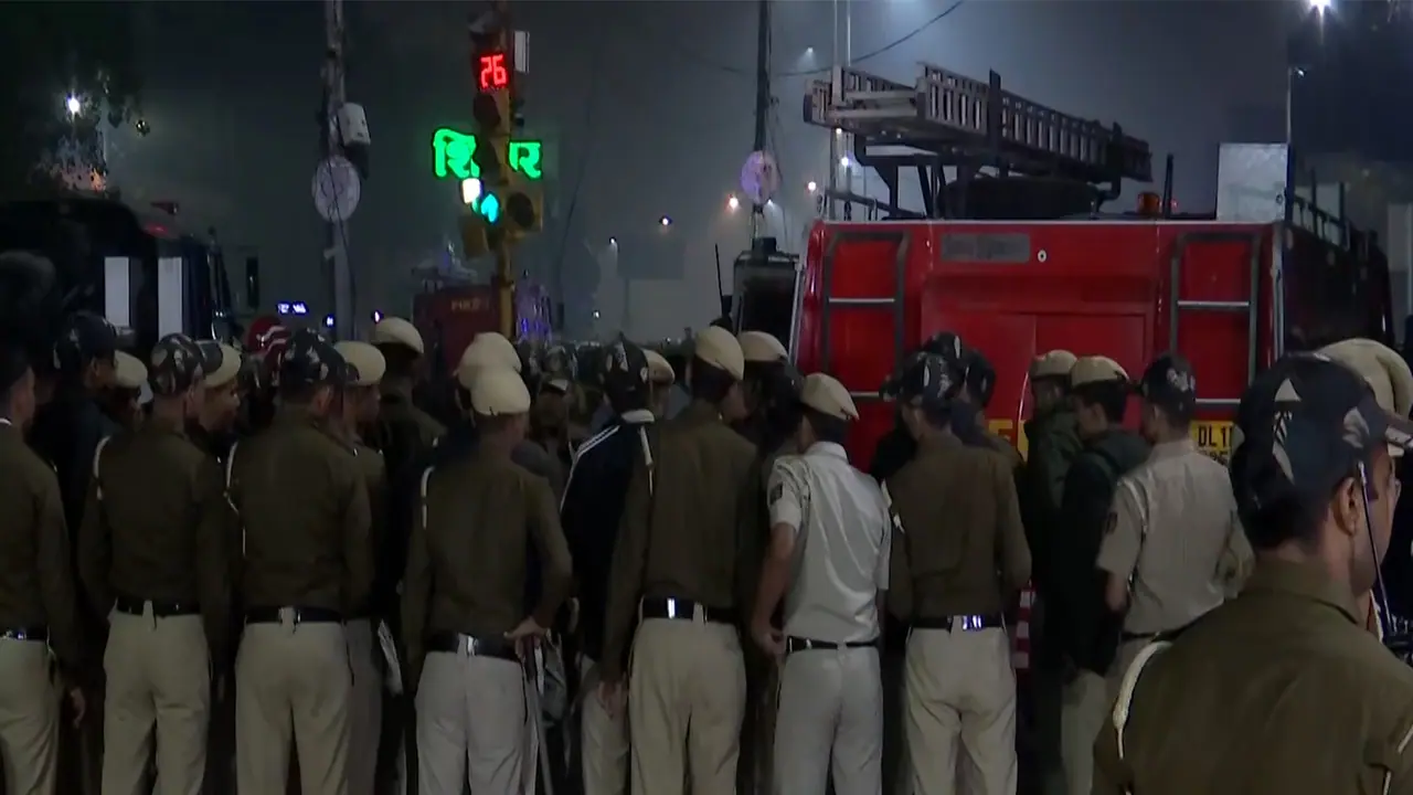 Visuals from spot (Photo/ANI) Visuals from spot (Photo/ANI)