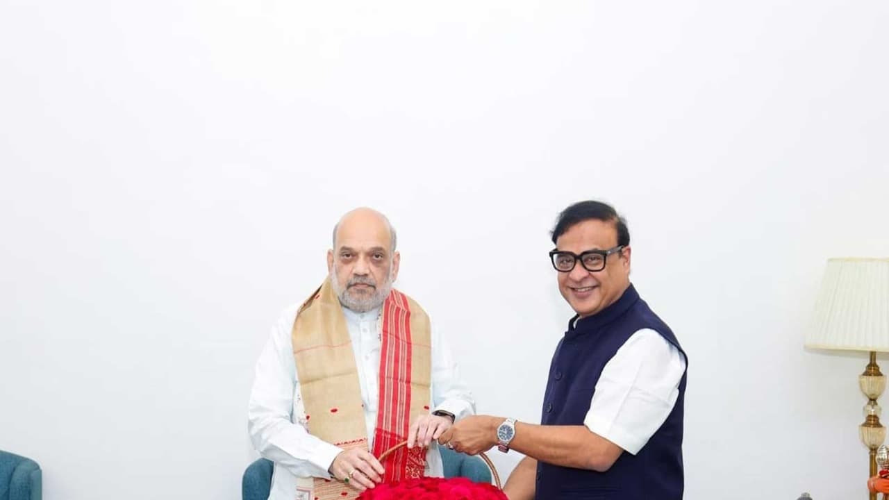 Union Home Minister Amit Shah and Assam Chief Minister Himanta Biswa Sarma (Photo/ Assam CM) Union Home Minister Amit Shah and Assam Chief Minister Himanta Biswa Sarma (Photo/ Assam CM)