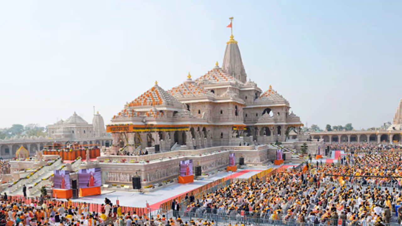 Shri Ramjanmbhoomi Mandir in Ayodhya (File Photo/ANI) Shri Ramjanmbhoomi Mandir in Ayodhya (File Photo/ANI)