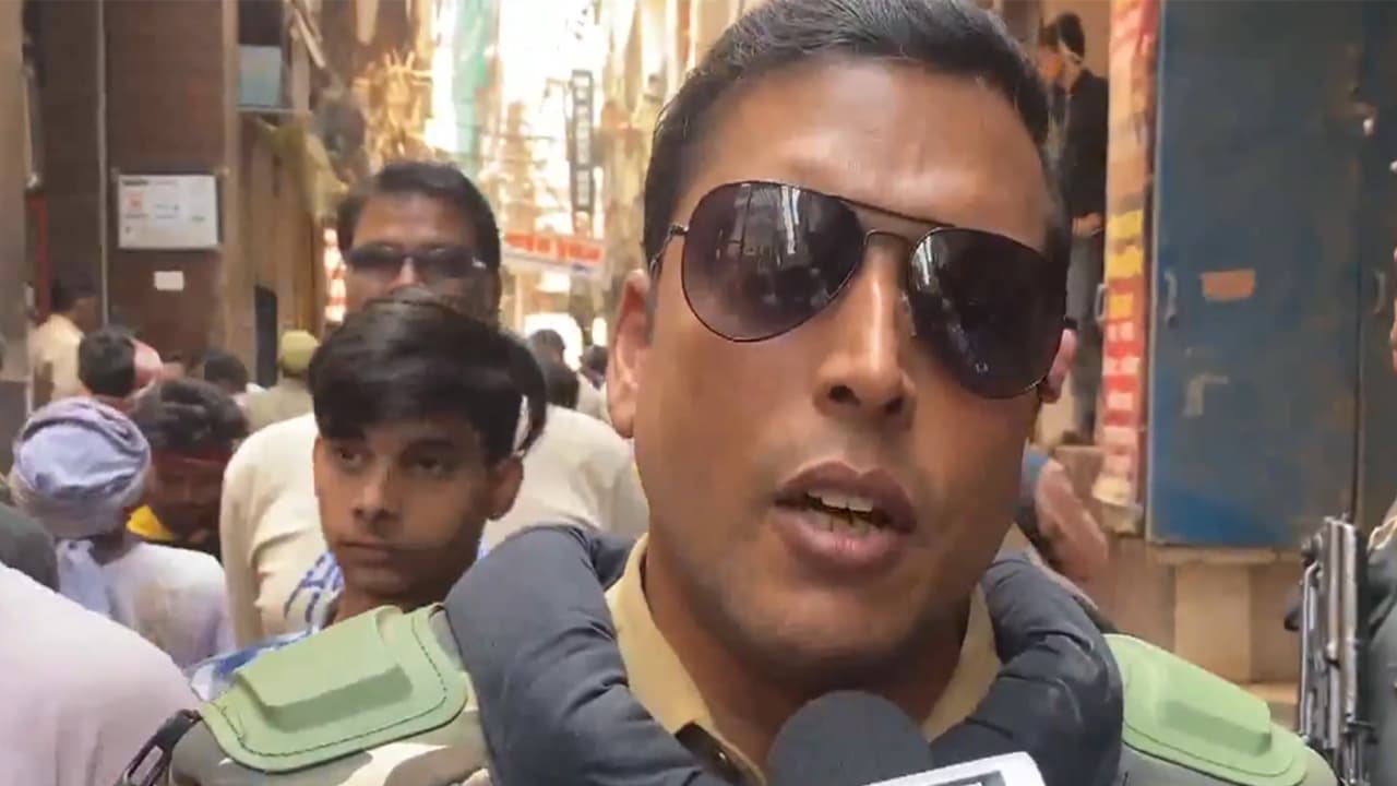 ACP Dashashwamedh, Varanasi Atul Anjan Tripathi (Photo/ANI) ACP Dashashwamedh, Varanasi Atul Anjan Tripathi (Photo/ANI)