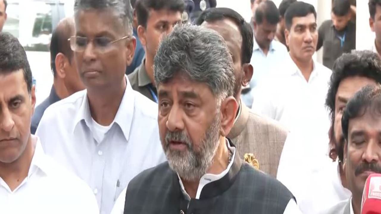 Karnataka CM DK Shivakumar (File photo/ANI) Karnataka CM DK Shivakumar (File photo/ANI)
