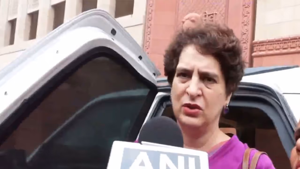Congress MP Priyanka Gandhi Vadra (Photo/ANI) Congress MP Priyanka Gandhi Vadra (Photo/ANI)